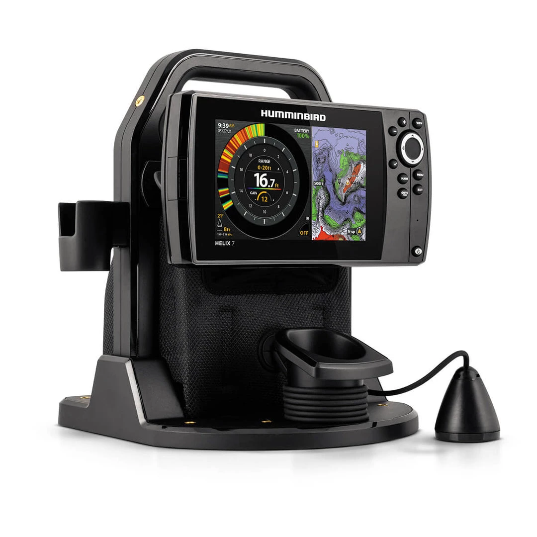 Humminbird Ice Helix 7 CHIRP GPS G4 Fish Finder Locators 4 Humminbird Ice Helix 7 CHIRP GPS G4 Fish Finder Locators