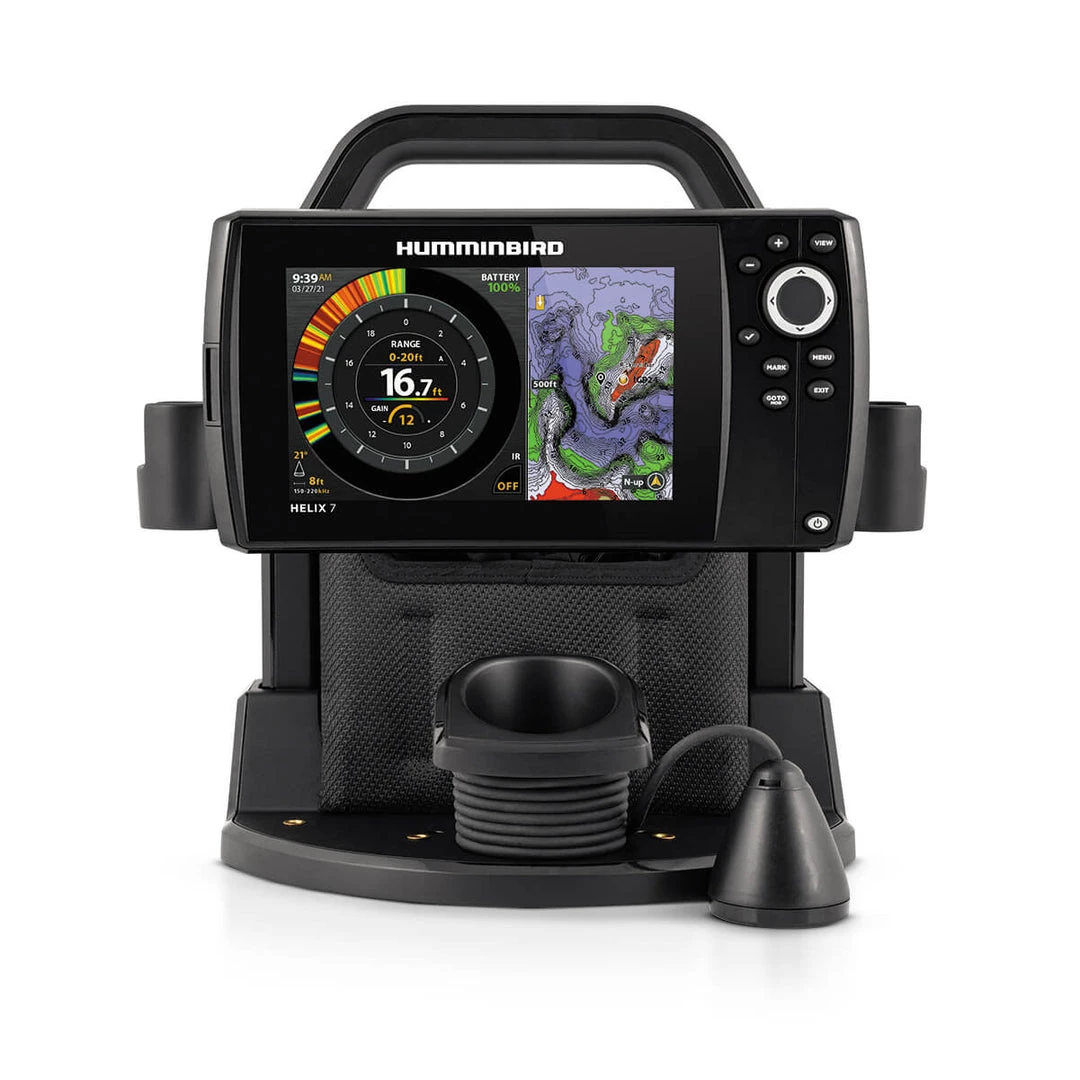 Humminbird Ice Helix 7 CHIRP GPS G4 Fish Finder Locators 3 Humminbird Ice Helix 7 CHIRP GPS G4 Fish Finder Locators