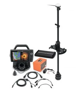 Humminbird ICE HELIX 9 MSI+ GPS G4N MEGA 360 Bundle Locators