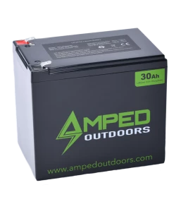 Amped 30Ah Lithium Battery (LiFePO4) LI Batteries