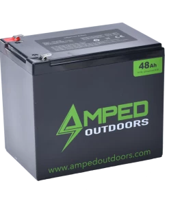 Amped 48Ah Lithium Battery (14.8V NMC) With Charger LI Batteries