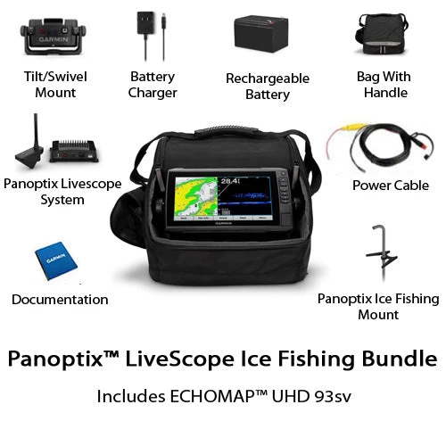 Garmin Panoptix LiveScope Ice Bundle 3 Garmin Panoptix LiveScope Ice Bundle