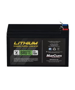 LI Batteries MarCum Lithium 12V 10AH LiFePO4 Brute Battery