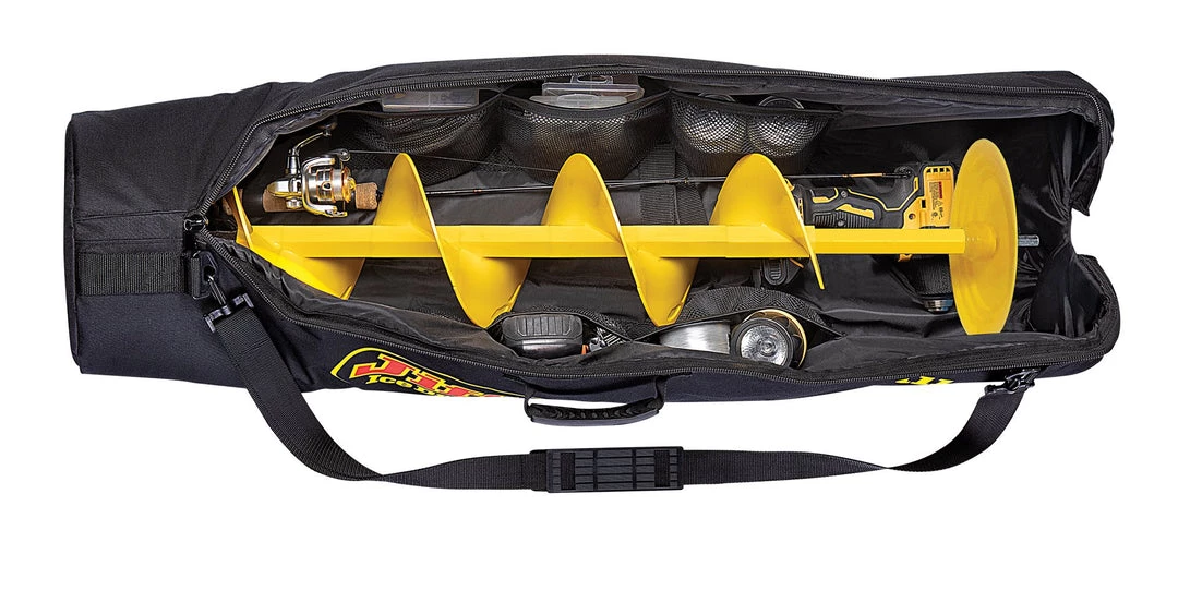 Jiffy Torch Drill Assembly With Carry Bag Ice Augers 4 Jiffy Torch Drill Assembly With Carry Bag Ice Augers