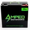 LI Batteries Amped 30Ah Lithium Battery (LiFePO4) Tall 1 LI Batteries Amped 30Ah Lithium Battery (LiFePO4) Tall