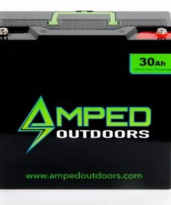 LI Batteries Amped 30Ah Lithium Battery (LiFePO4) Tall