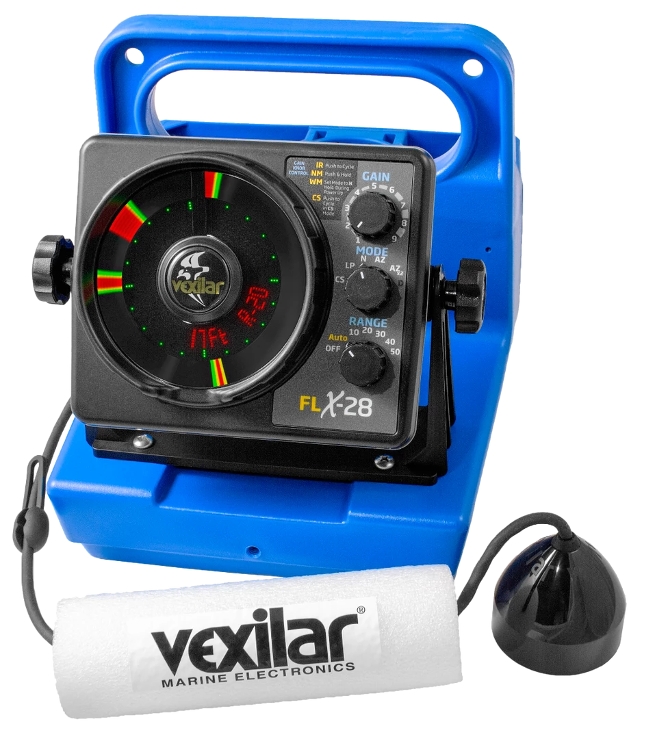 Vexilar FLX-28 Genz Pack W/PV Ice Ducer 3 Vexilar FLX-28 Genz Pack W/PV Ice Ducer