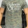 Dewey Catchem & How DCH Clothing Dewey Catchem And How Logo T-shirt Ultimate Camo