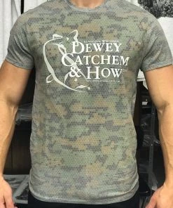 Dewey Catchem & How DCH Clothing Dewey Catchem And How Logo T-shirt Ultimate Camo