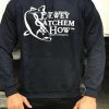 Dewey Catchem & How Dewey Catchem And How Logo Sweatshirts Navy Blue DCH Clothing