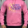 Dewey Catchem & How DCH Clothing Dewey Catchem And How Logo Sweatshirts Azalea Pink
