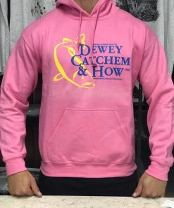 Dewey Catchem & How DCH Clothing Dewey Catchem And How Logo Sweatshirts Azalea Pink
