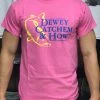 Dewey Catchem & How Dewey Catchem And How Logo T-shirt Azalea Pink DCH Clothing