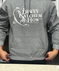 Dewey Catchem & How Dewey Catchem And How Logo Sweatshirts Graphite Heather Gray